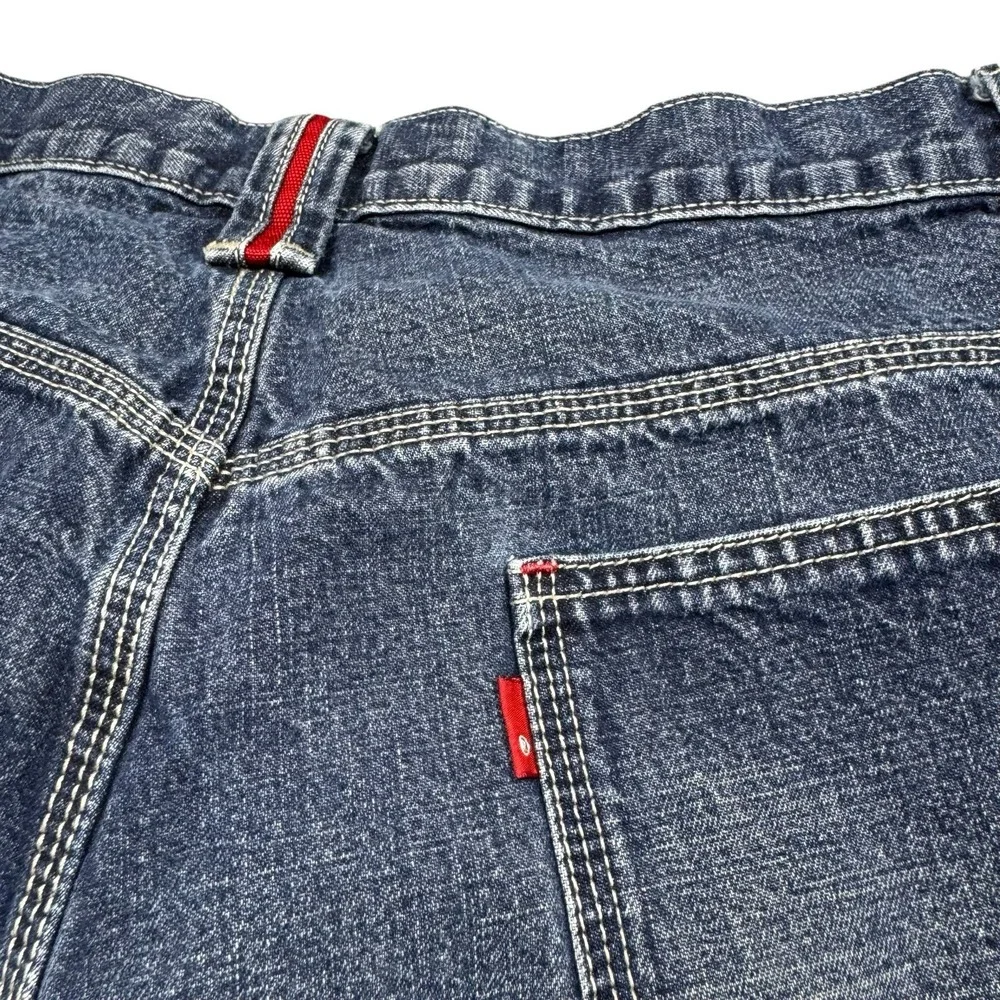 Vintage Levi's Shorts‎ Mens 36x11 Denim Worker Y2K Blue Baggy Grunge Skater